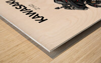 Kawasaki Z H2 Wood print