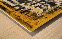 Montage 34 Wood print