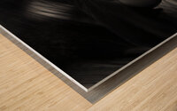 Abstract Elegance in Motion Wood print