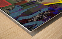 As Expected as Can Be Bell Wood print