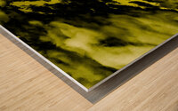 Luminescence  Wood print