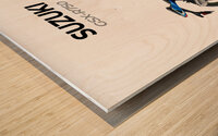 Suzuki GSX R750 Wood print