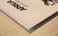 Aprilia RSV4 1000 Wood print