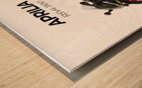 Aprilia RSV4 10004 Wood print