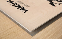Yamaha YZF R125 Wood print