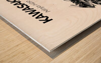 Kawasaki Ninja H2R4 Wood print