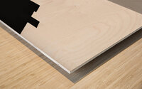 Sharp Lines Wood print