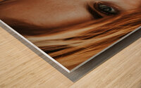 Cozy Coffee Moment Portrait Wood print