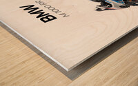 BMW M1000RR3 Wood print