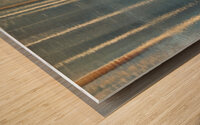 Marina Reflection Wood print