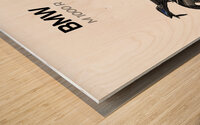 BMWM1000R Wood print