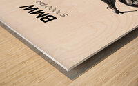 BMW S1000RR6 Wood print