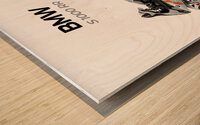 BMW S1000RR8 Wood print