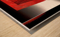 Red Star DK Media Wood print