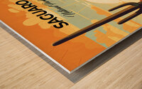 Saguaro Wood print