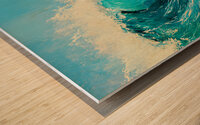 Kanagawa Remix 3 Wood print
