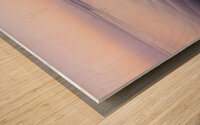 Dawn on the Oregon Shore Wood print