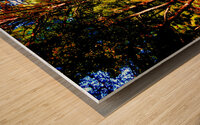 Impressionistic Abstract Landscape Too  Wood print