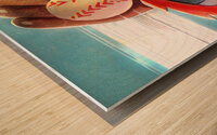 1960 St. Louis Cardinals Art Remix II Wood print