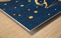 Zodiac Signs Libra the Scales Wood print