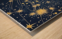 Zodiac Signs Virgo the Virgin Wood print