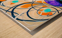 String Theory Wood print
