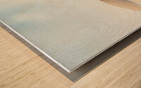 Sand Dunes Watercolour Wood print