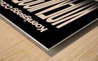 CC850 Wood print