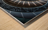 Bramante spiral staircase at the Vatican Wood print