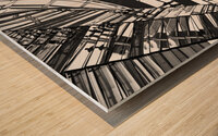 Reichstag Dome in Berlin Wood print