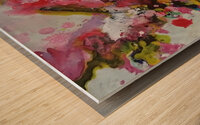 Pink Explosion Wood print