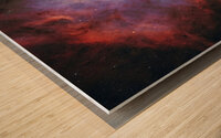  North American and Pelican Nebulae Wood print