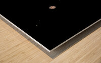 Jupiter  Saturn 2020 Conjunction  Wood print