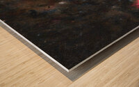 California Nebula & Pleiades Wood print