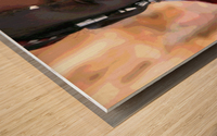 African beauty Wood print