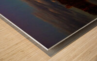 Fire Lake Wood print