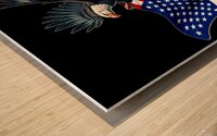 2. Emblems of Triumph: Where Glory Meets Freedom Wood print
