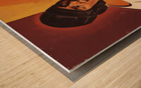 1940 Richard Stephens Football Art Remix Wood print
