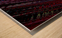 Abstract Contemporary Pattern Wood print