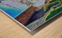 Pathways of Peratallada_Holt_RezN888 Wood print