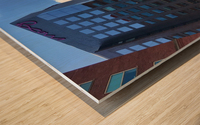 Downtown Wood print