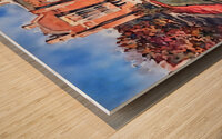 1980s University of Oklahoma Campus Art Wood print