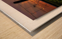 Big Sky Sunset Wood print