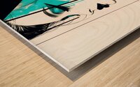 Abstract Woman Wood print