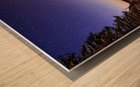 Twin Magic Wood print