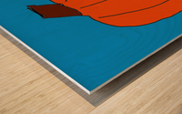 Pumpkin  Wood print