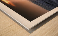 Sun Break Over the Palouse Wood print