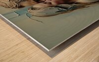 Lifelike Vision: A Love Beyond the Canvas Wood print