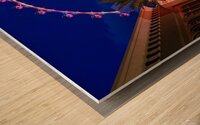 Blue Hour Las Vegas High Roller Wood print