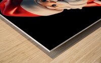 Santa Claus Wood print